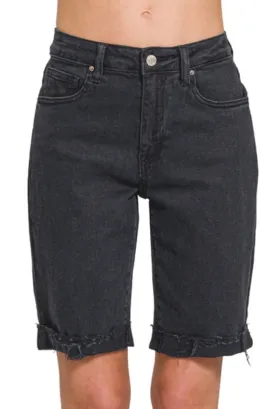 Black Bermuda Shorts