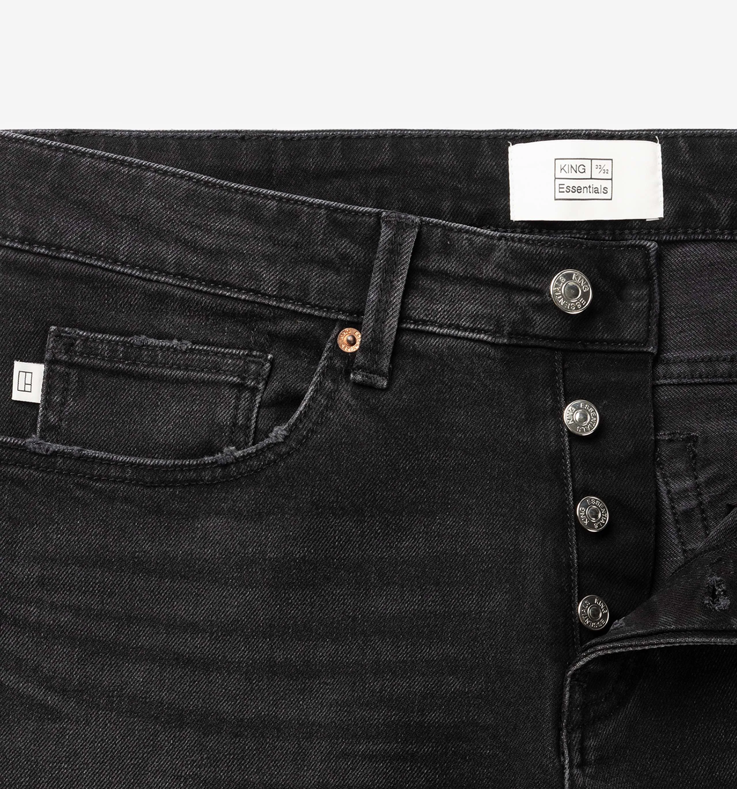 Black Stretch Jeans