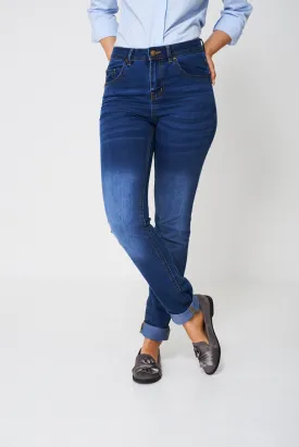 Blue Skinny Jean Ex-Branded