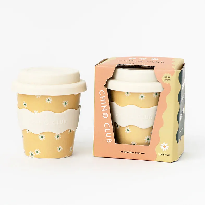 Chino Cup - NEW Baby 4oz - Yellow Daisy