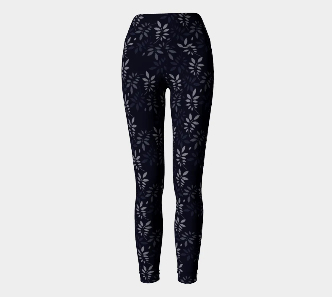 Dark Plum Yoga Leggings