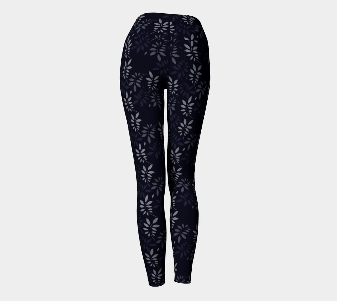 Dark Plum Yoga Leggings