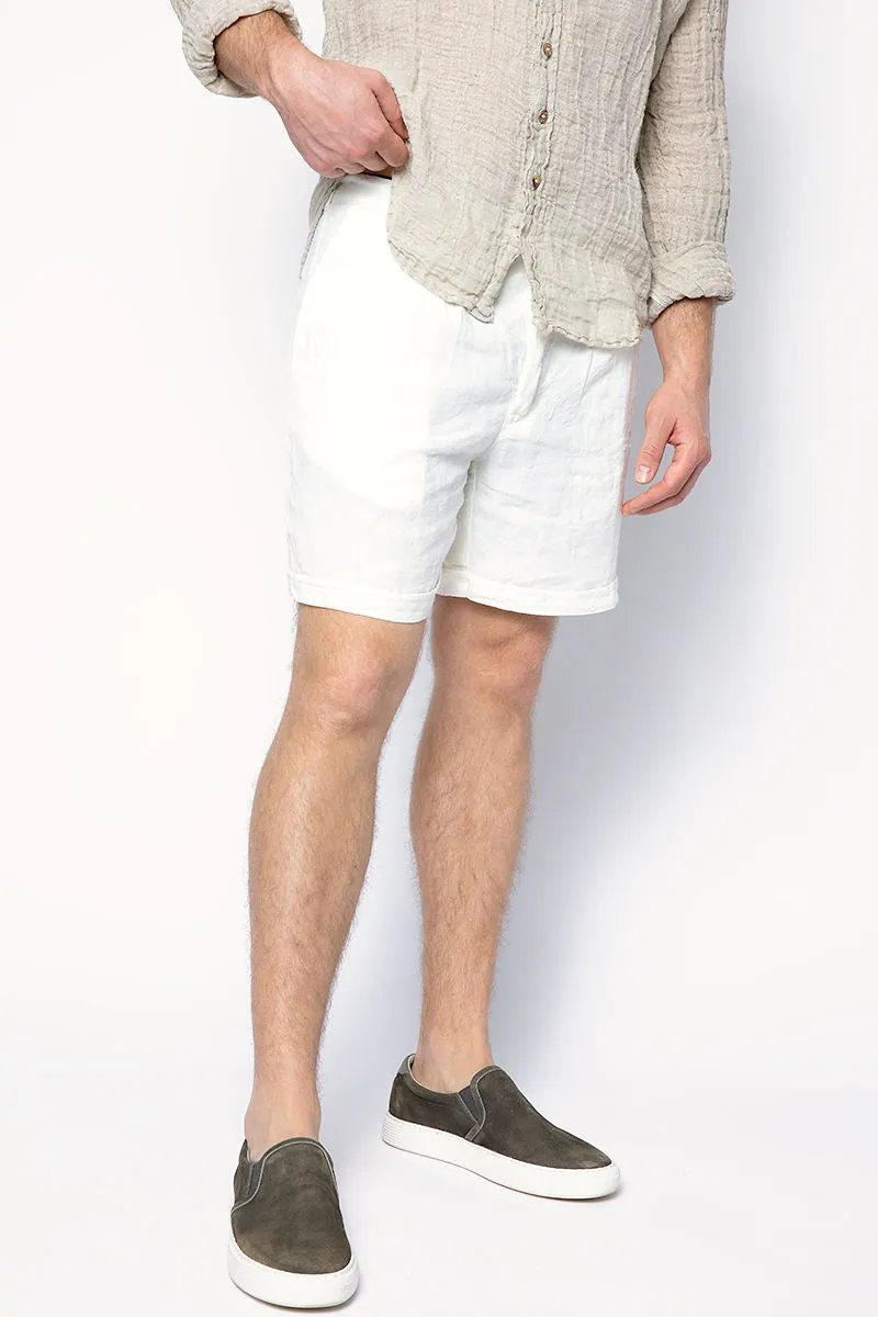 Edoardo Bermuda Shorts in Latte