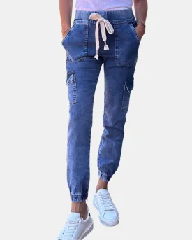 GAYA CARGO IN DENIM