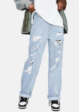 Get With Me Distressed Jeans
