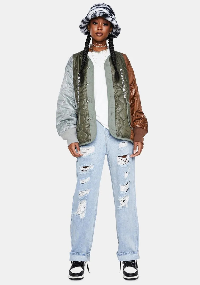 Get With Me Distressed Jeans