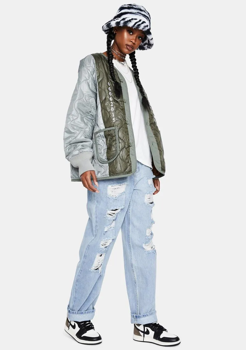 Get With Me Distressed Jeans