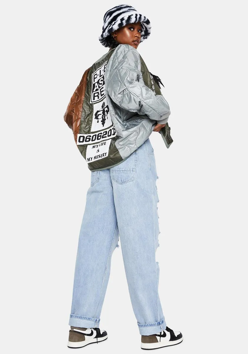 Get With Me Distressed Jeans