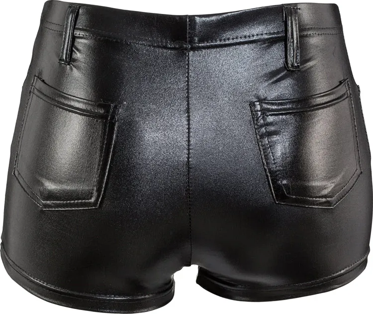 Hot Pants schwarz-metallic