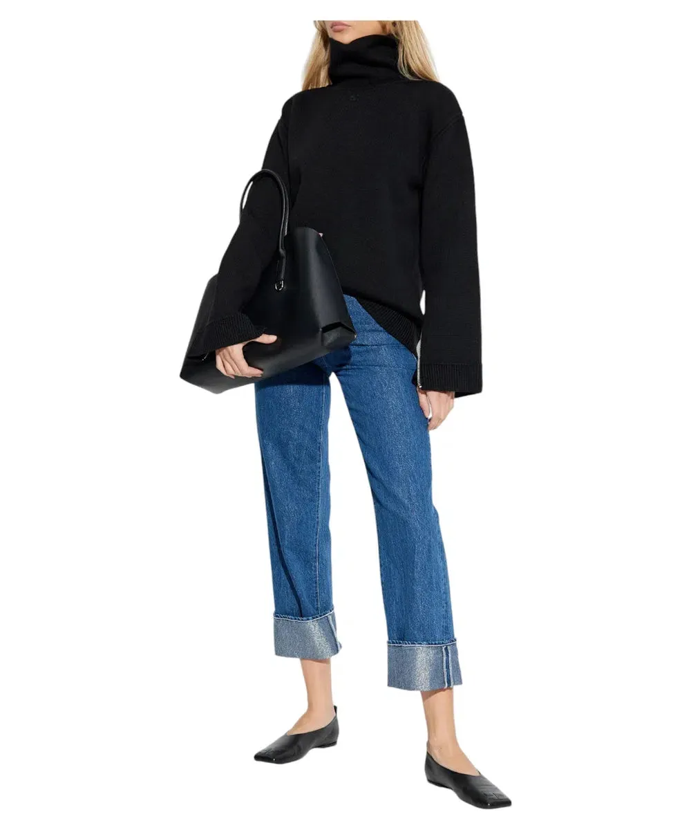 Jeans Crop Emporio Armani Blu