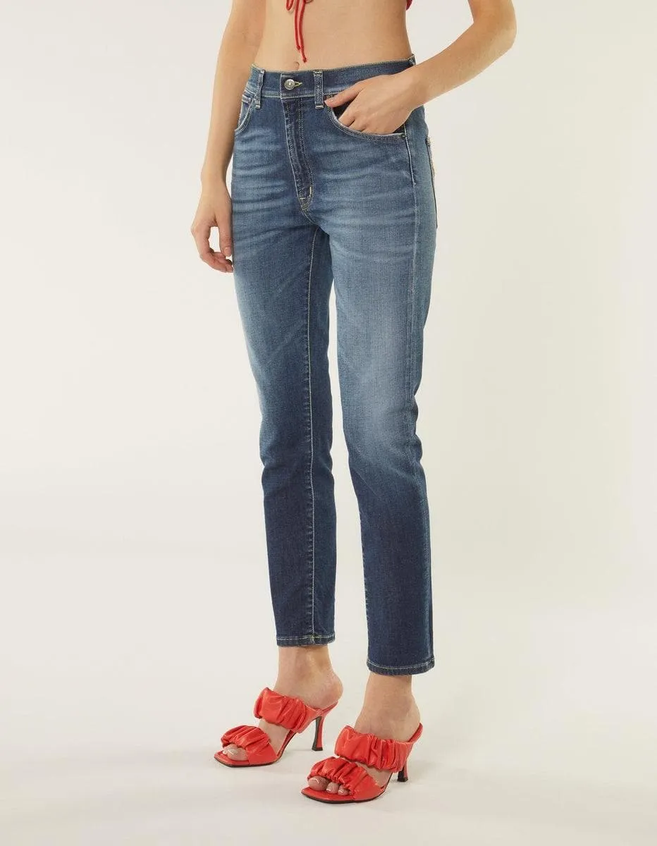 Jeans daila slim in denim stretch