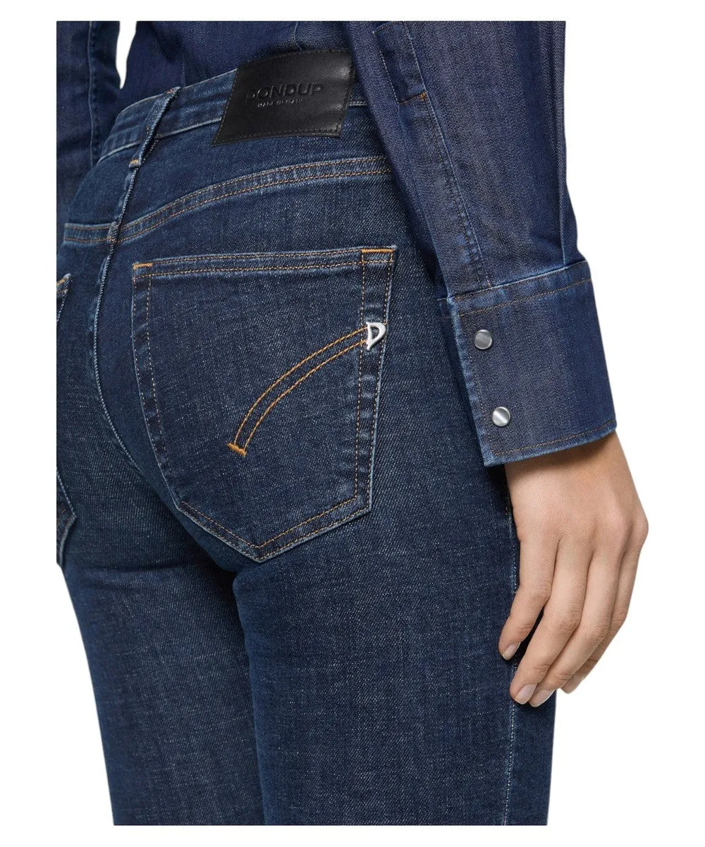 Jeans Dondup Iris Super Skinny in Denim Stretch Organico