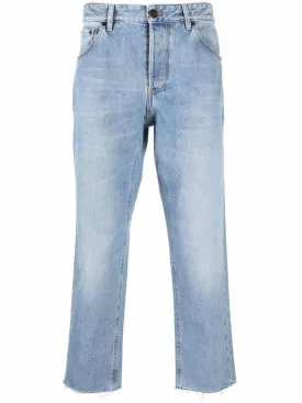 Jeans dritti crop