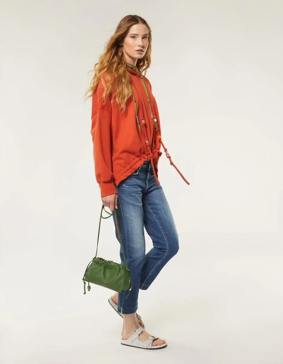 Jeans rose slim in denim stretch