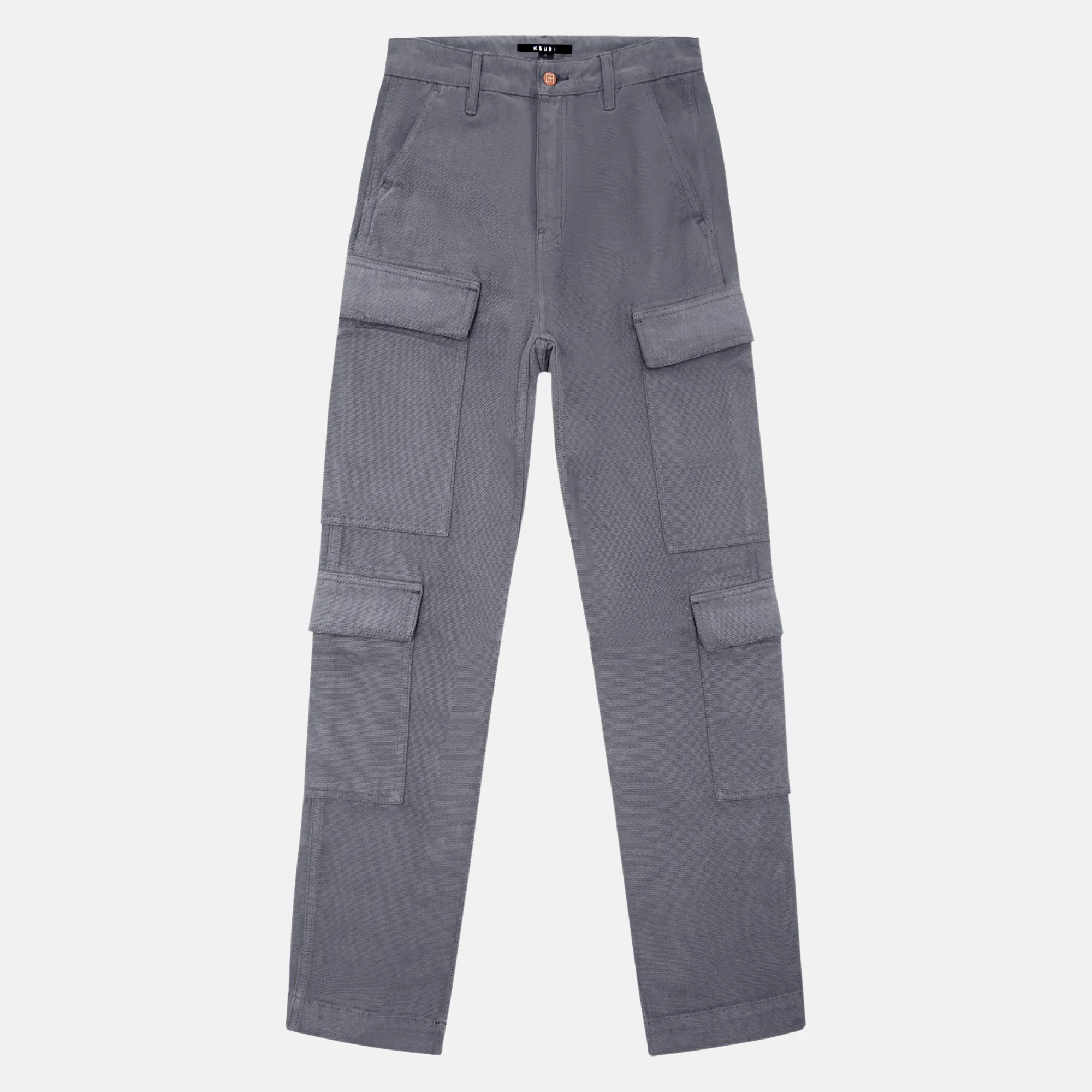 Ksubi x Patty Mills Washed Black All Hands Cargo Pants