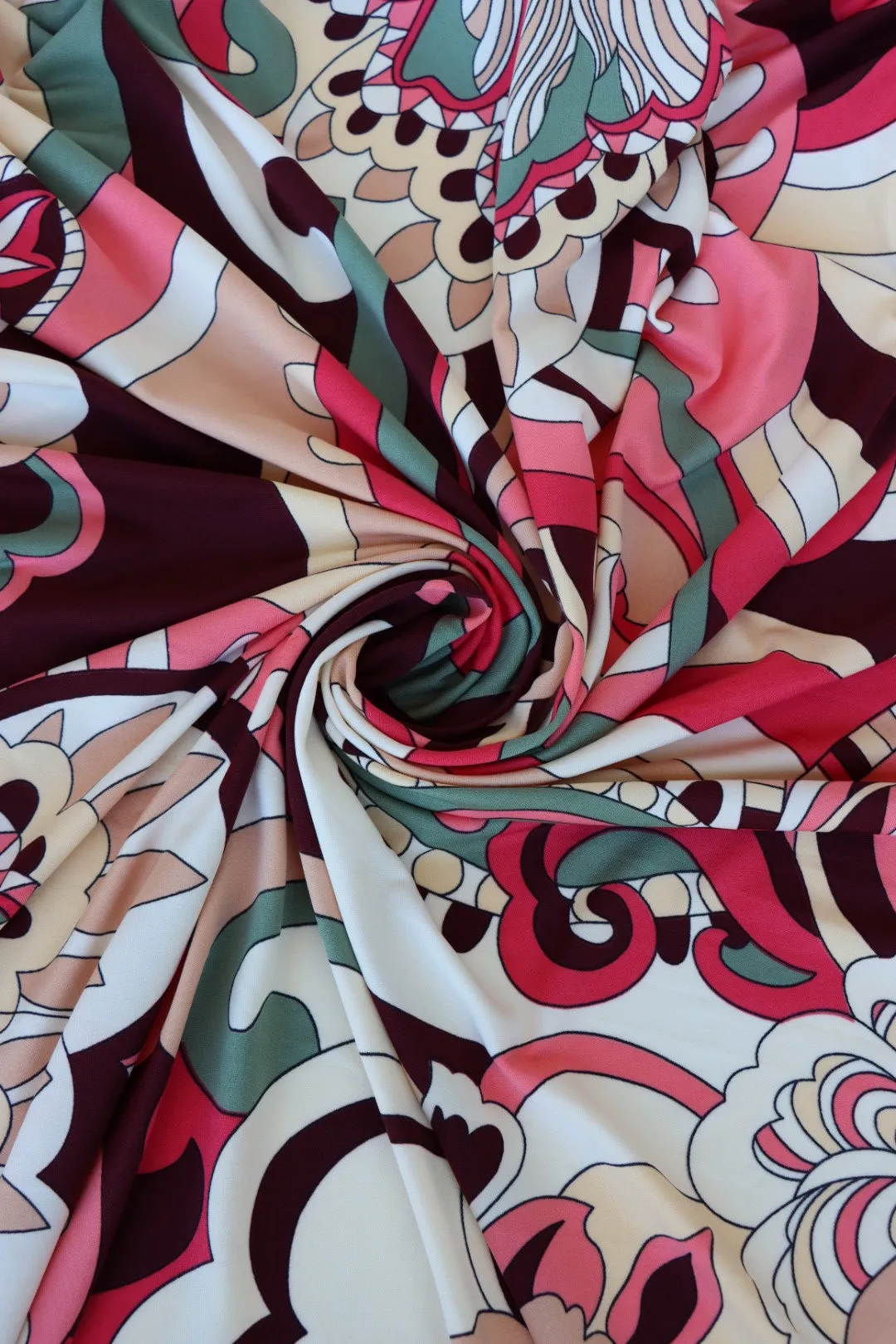 Large Retro Floral (Blush/Sage) ITY