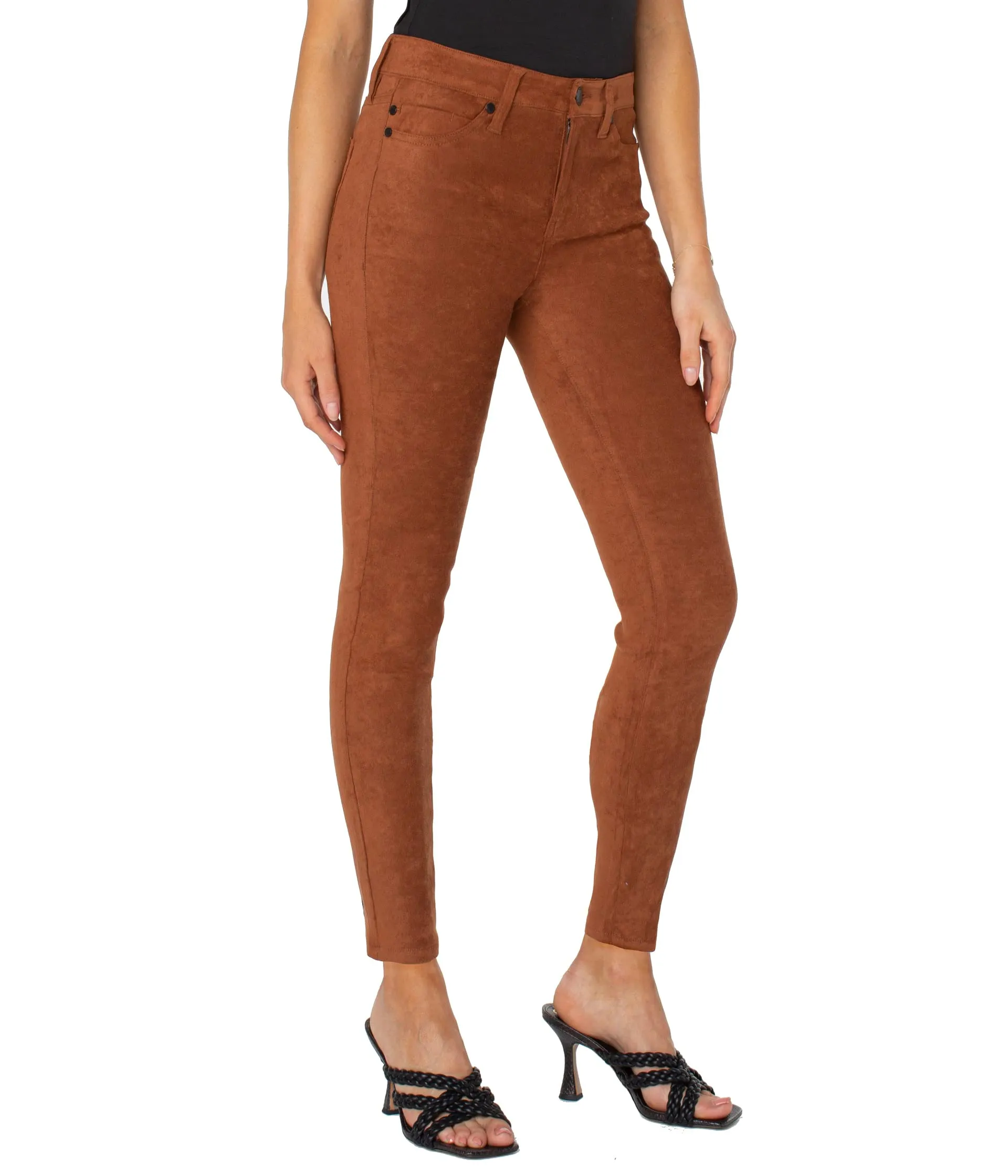 Liverpool Jeans, Abby Ankle in Stretch Suede