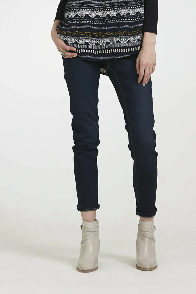 Loobies Story Luxe Boyfriend Jean - Indigo