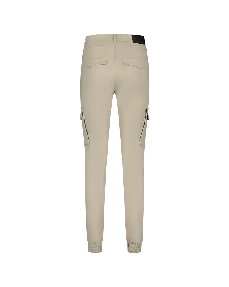 Malelions Women Cargo Pants | Light Brown