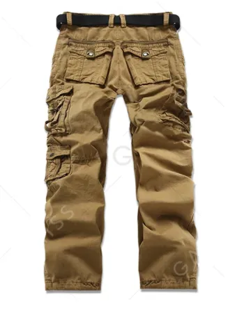 Mens Cargo Pants • Camel Colour