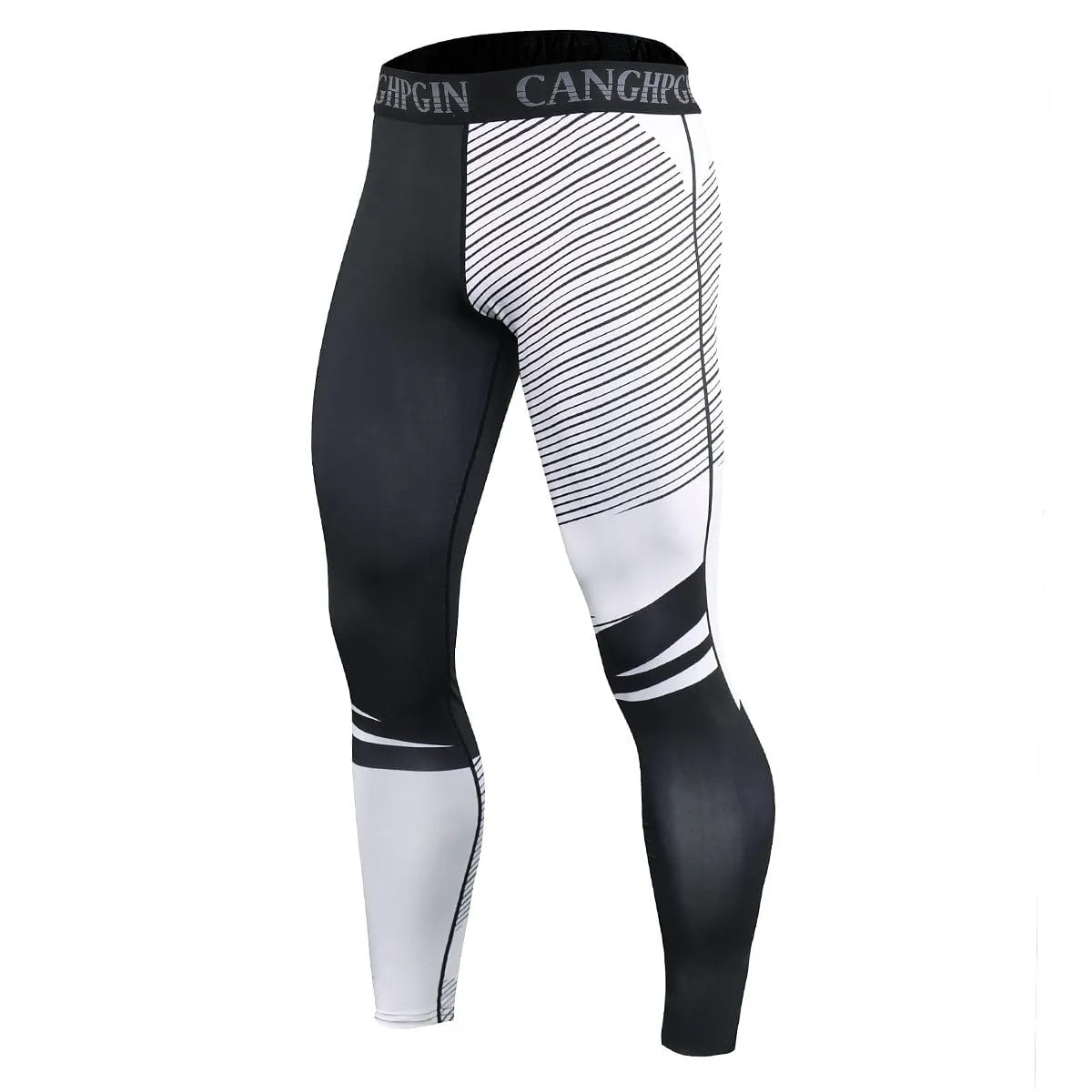 Mens tactical muscle compression legging