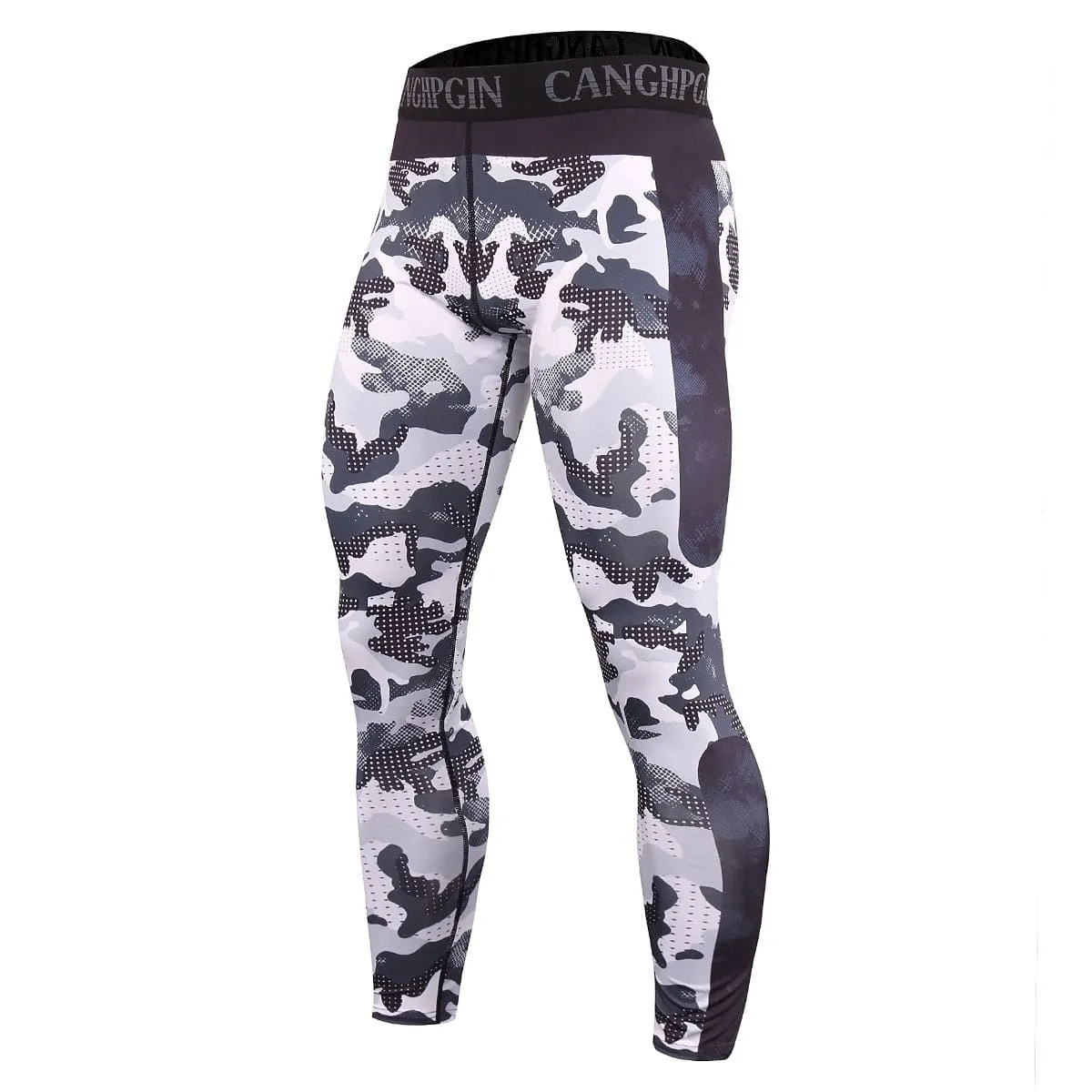 Mens tactical muscle compression legging