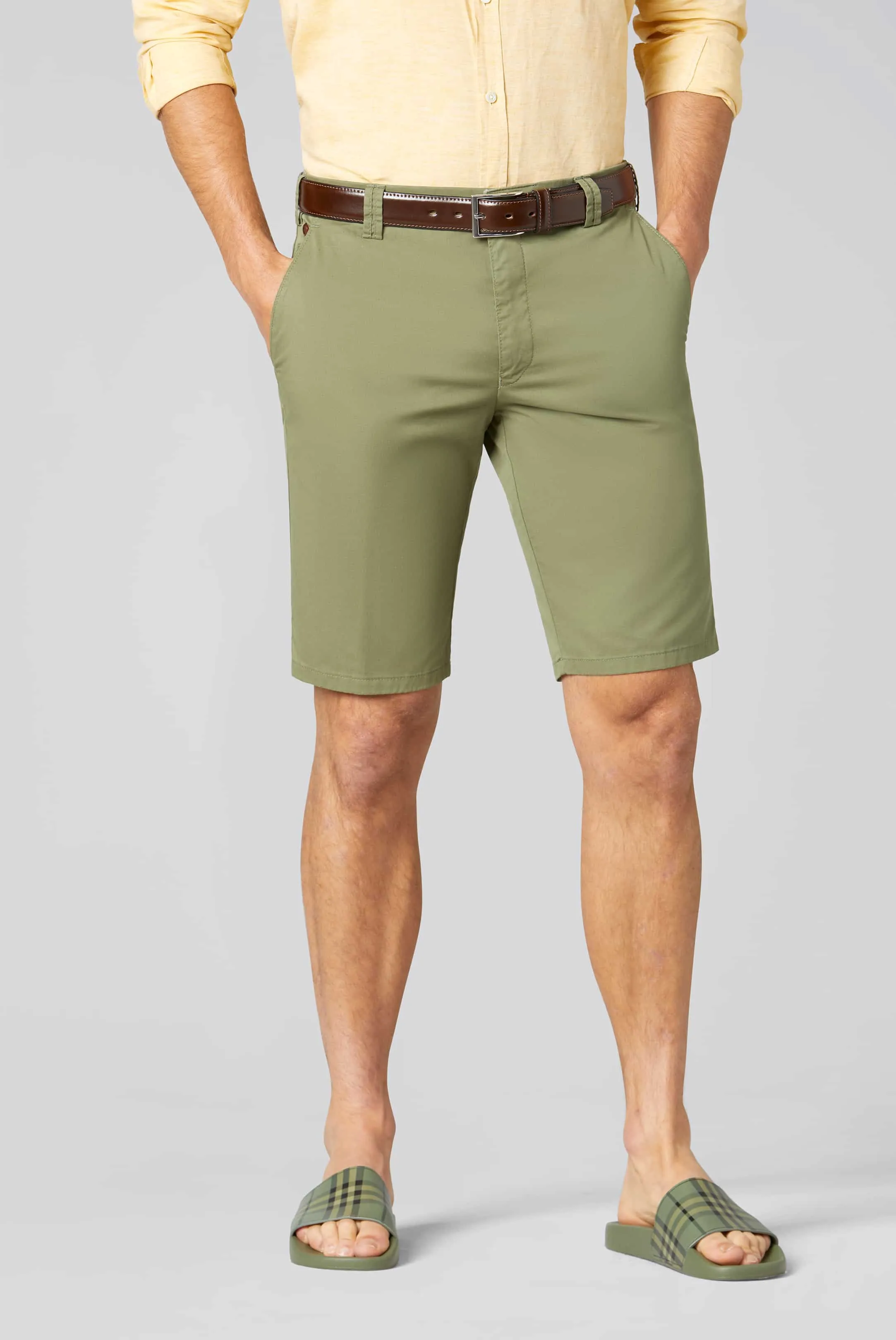 Meyer - B-Palma Shorts, Green (42W Only)