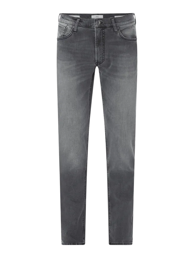 Modern fit jeans with high stretch, Chuck - Hi-Flex Brax, anthracite