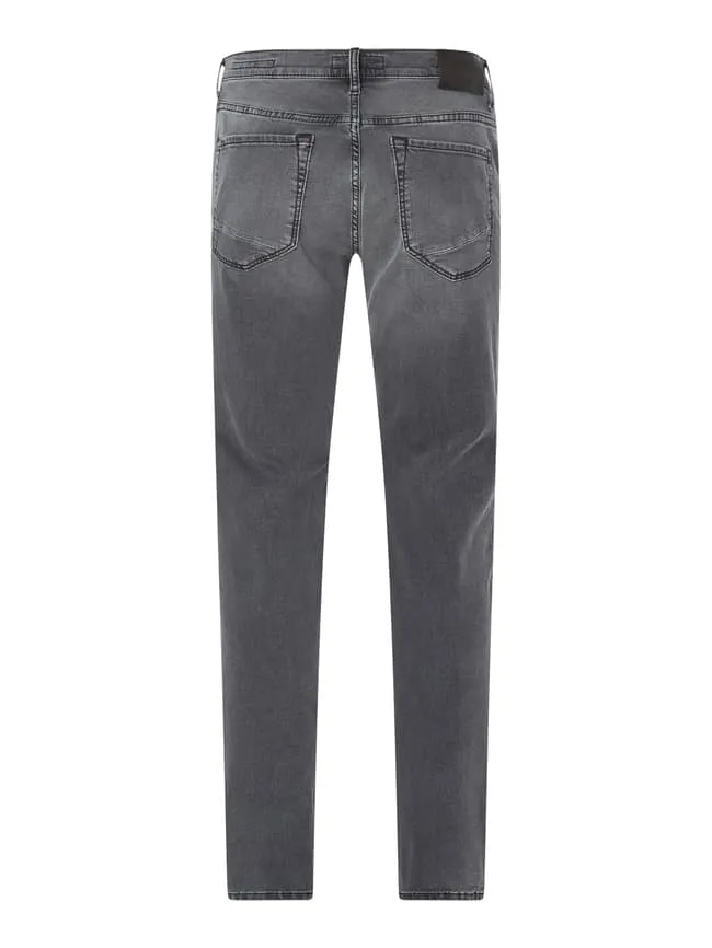 Modern fit jeans with high stretch, Chuck - Hi-Flex Brax, anthracite