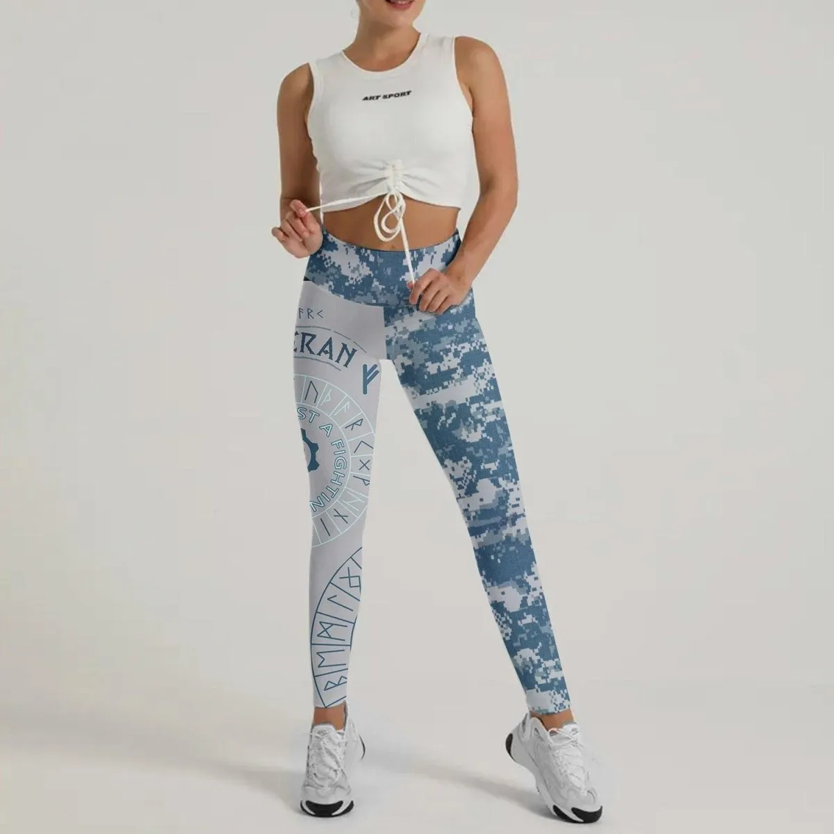 Navy Veteran Viking Leggings