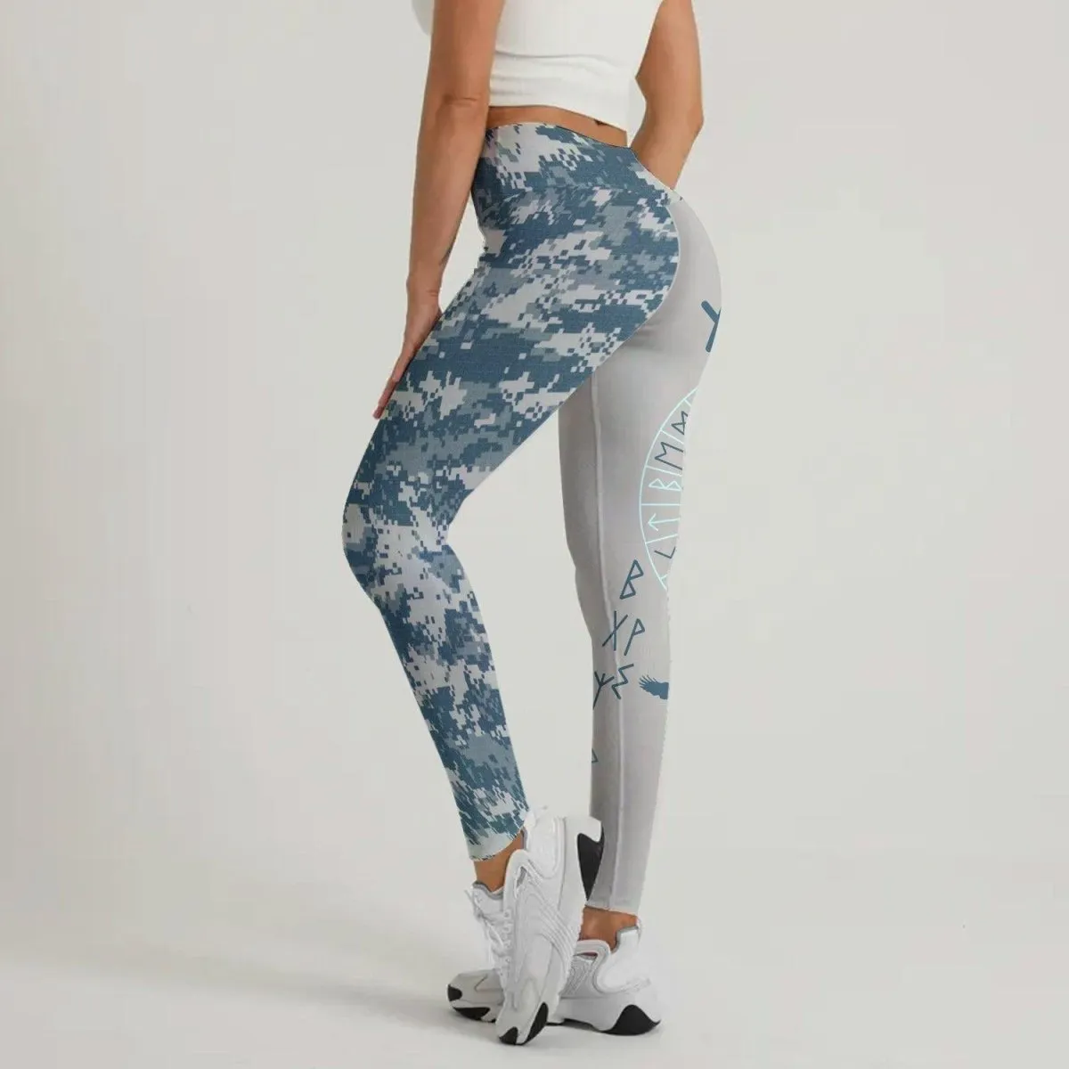 Navy Veteran Viking Leggings