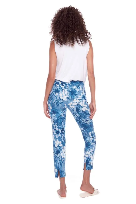 Ohana Back Slit Techno Ankle Pant