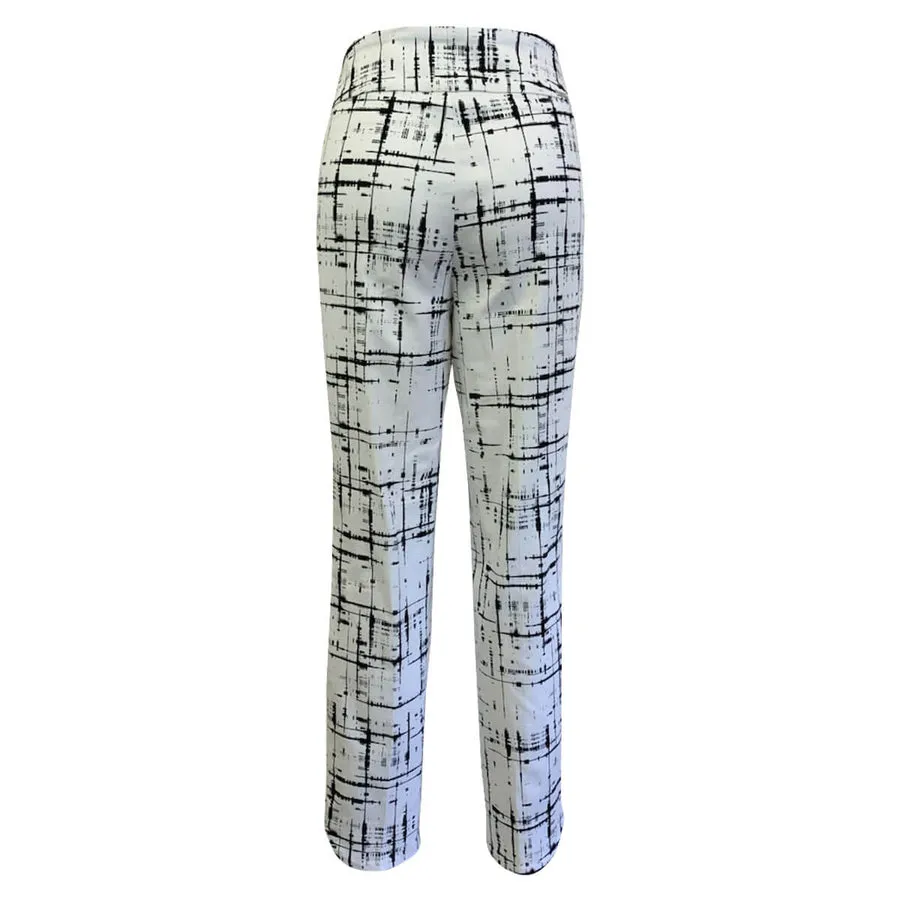 Paint Print Petal Pant