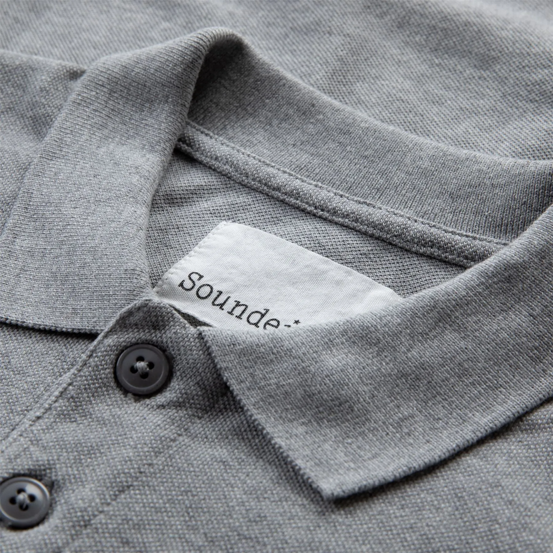 Play Well Polo Grey Melange - AW24