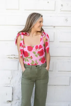 Pleaser Utility High Rise Wide Ankle Pants