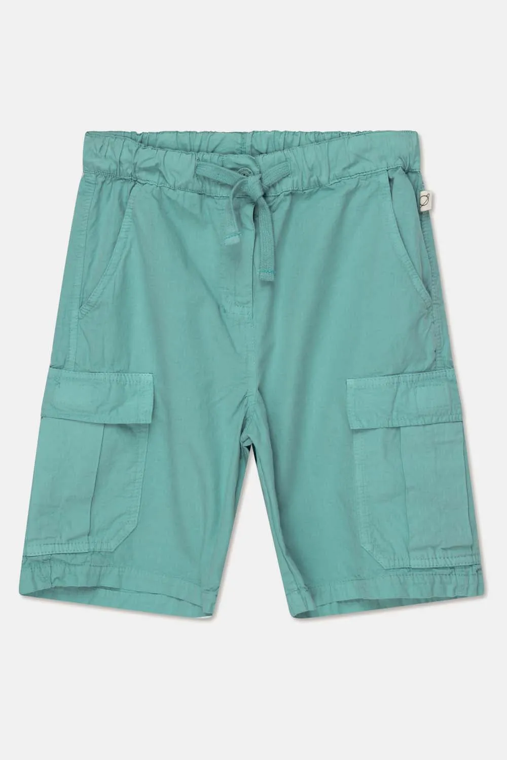 POPLIN BERMUDA SHORTS