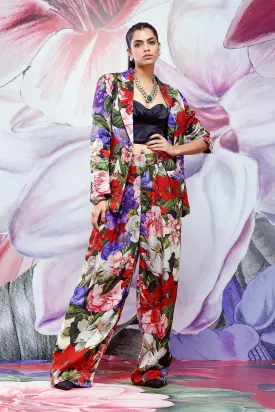 Printed Pants-Suit Set