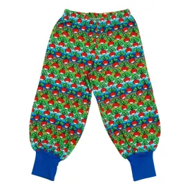 Radish Stripe - Blue/Green Baggy Pants