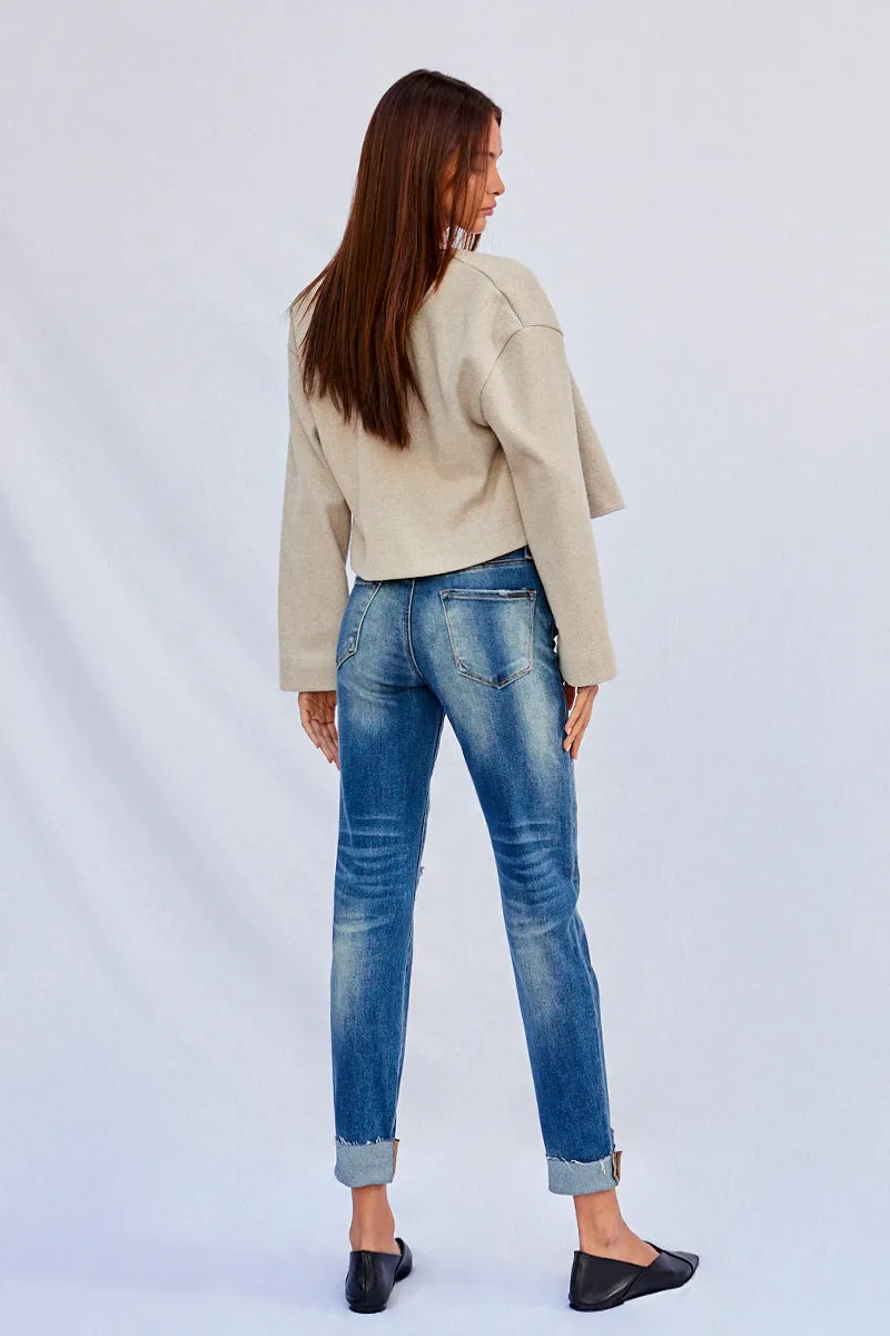 Relaxed Cool Boyfriend Jeans