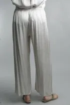 Satin Cargo Pants
