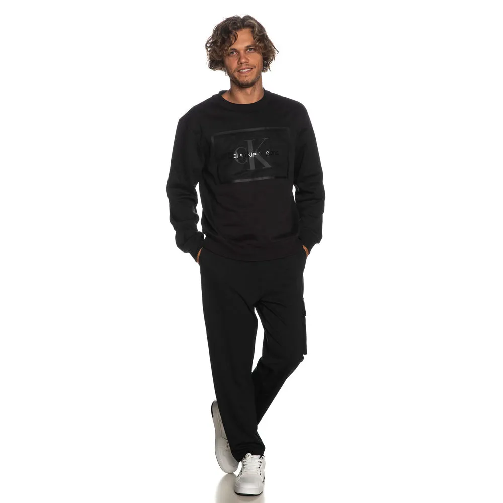Shrunken Badge Galfos Pant- Black