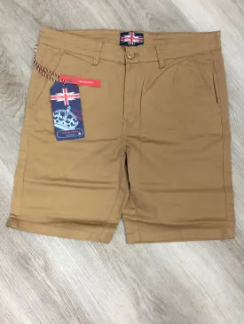 Soul of London Bermuda Shorts Stretch Camel SOBE211801