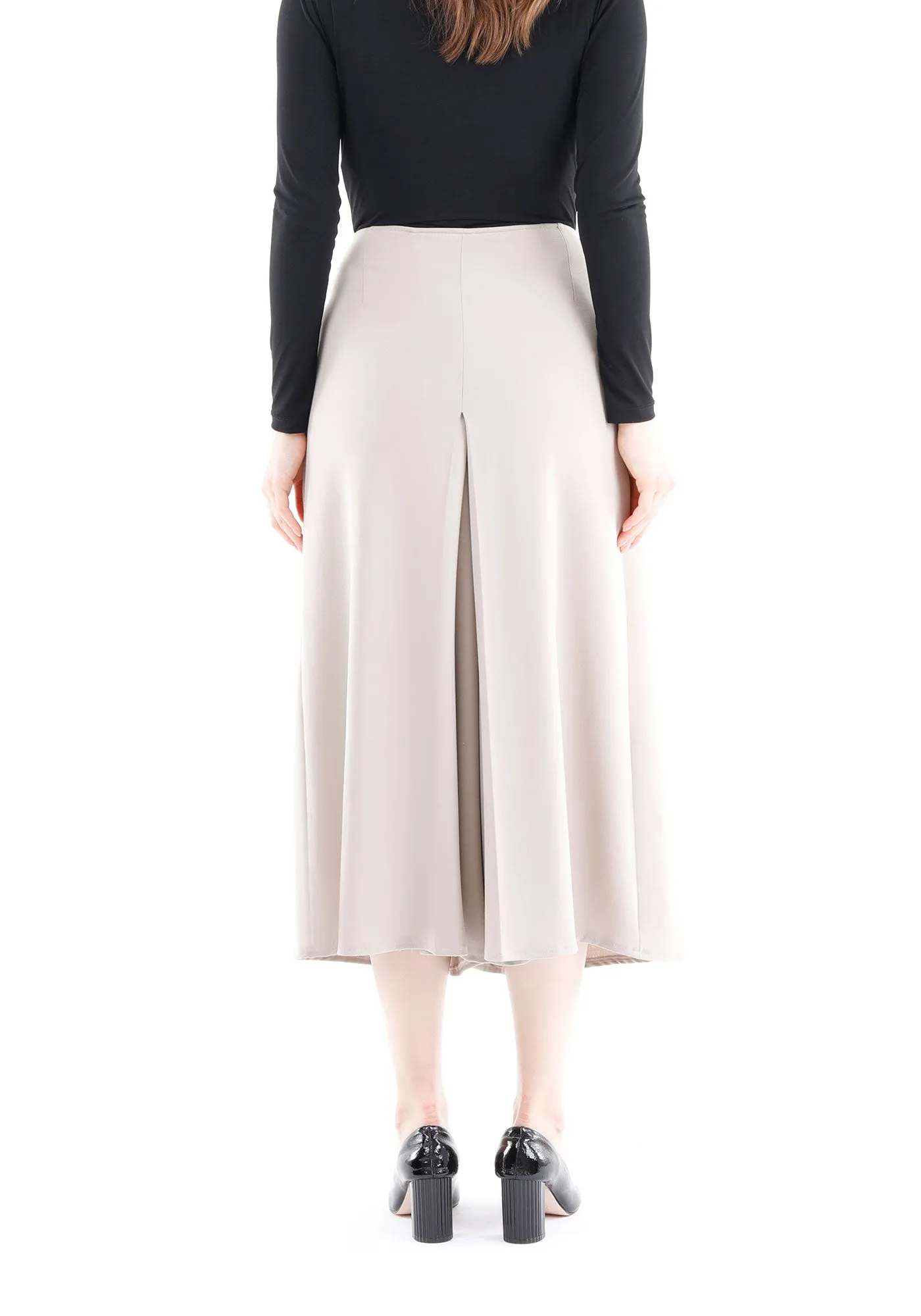 Stone Cropped Palazzo Pants