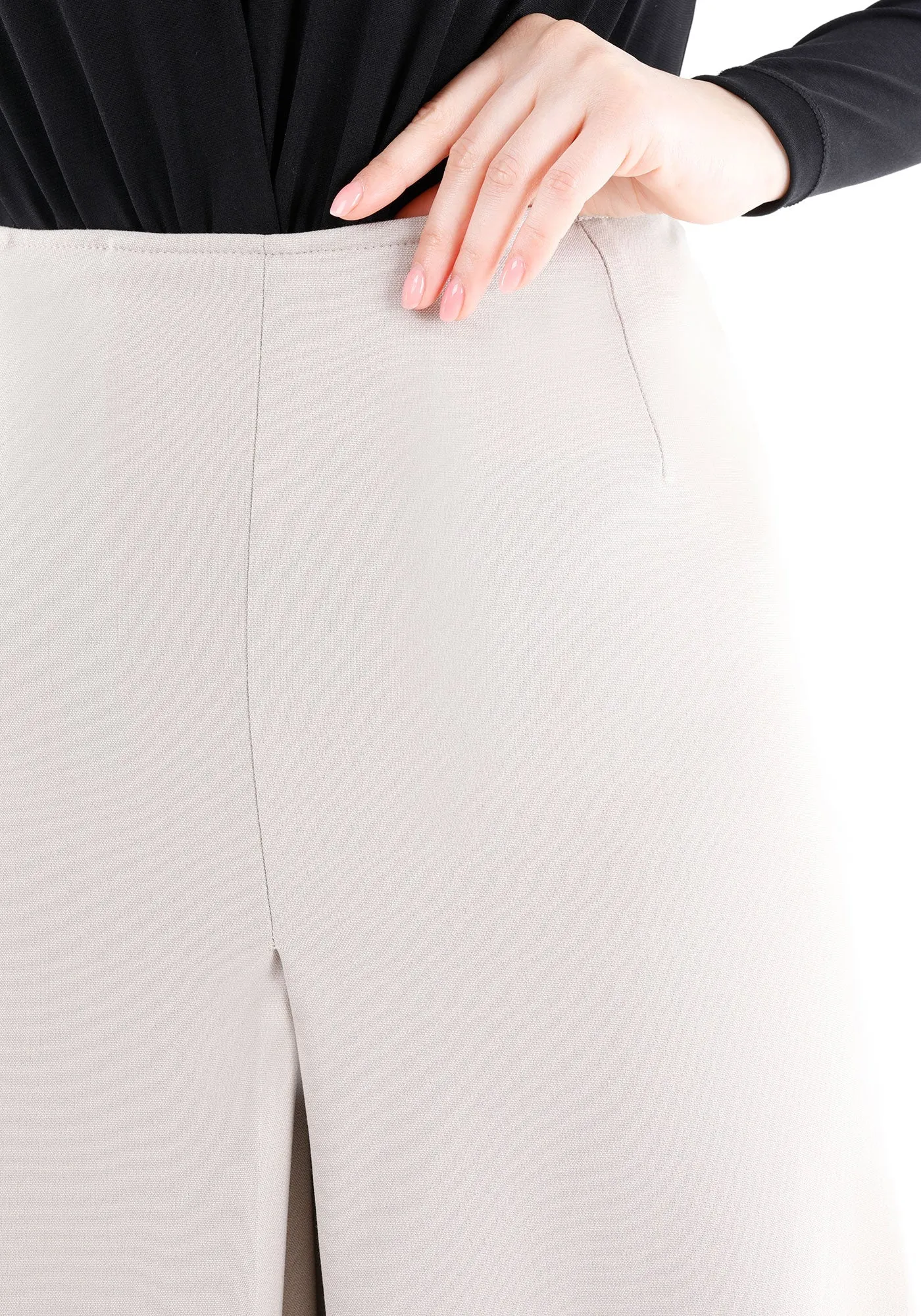Stone Cropped Palazzo Pants