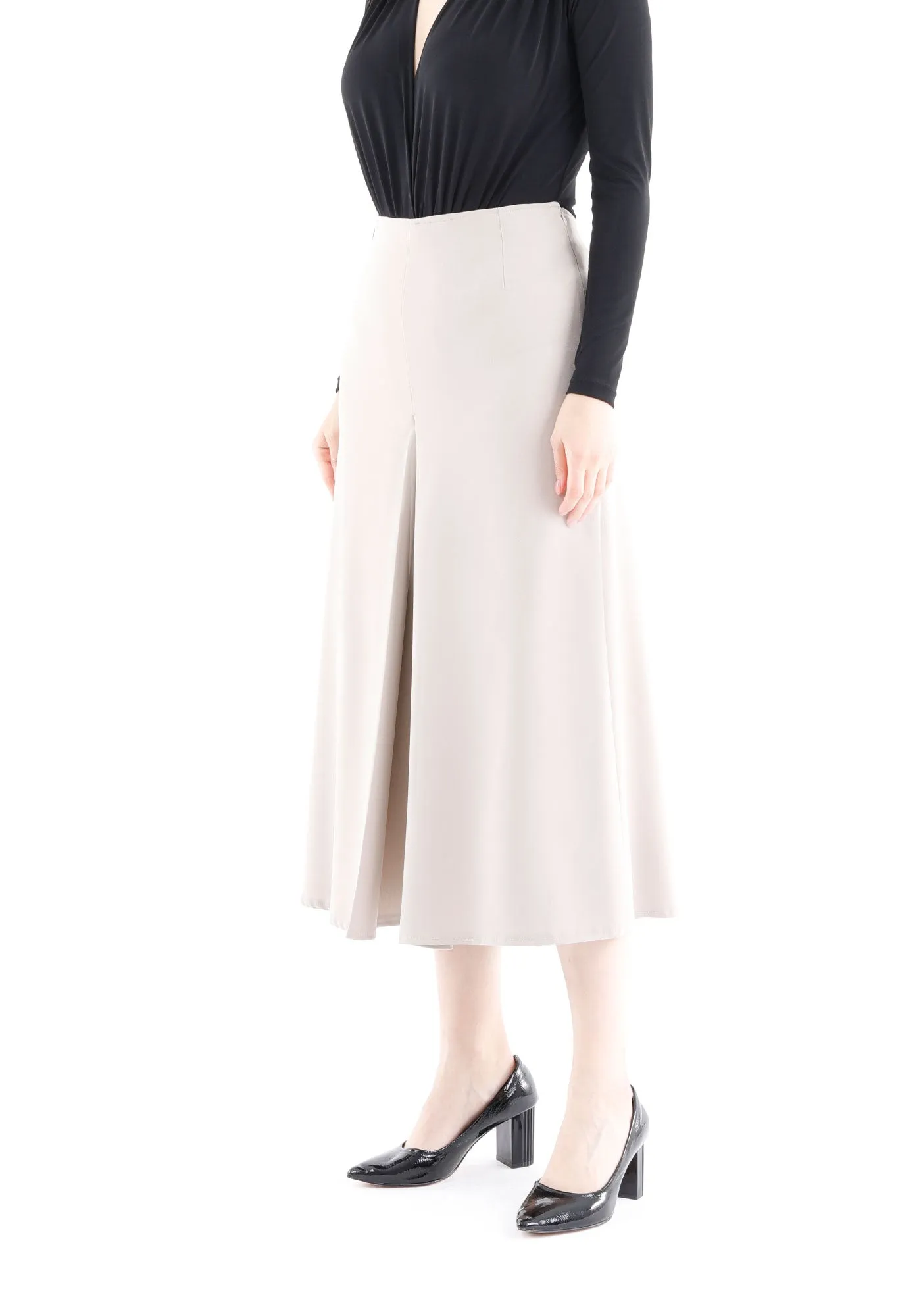 Stone Cropped Palazzo Pants