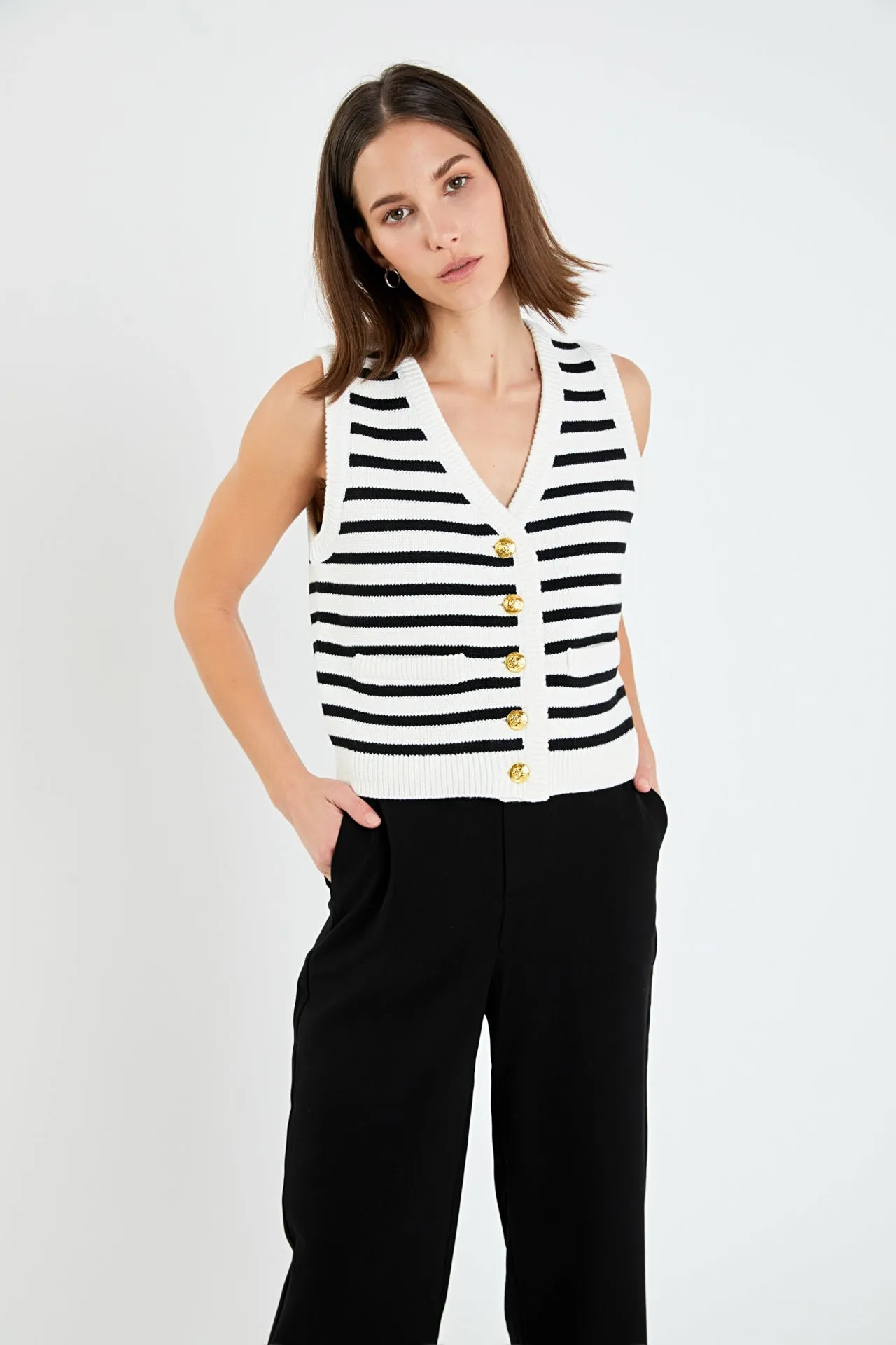 Stretched Ankle Pants
