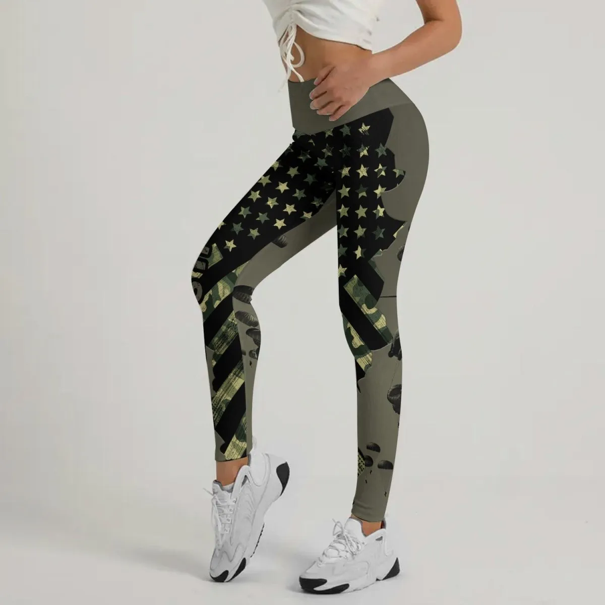 Veteran Military Parachutist Leggings