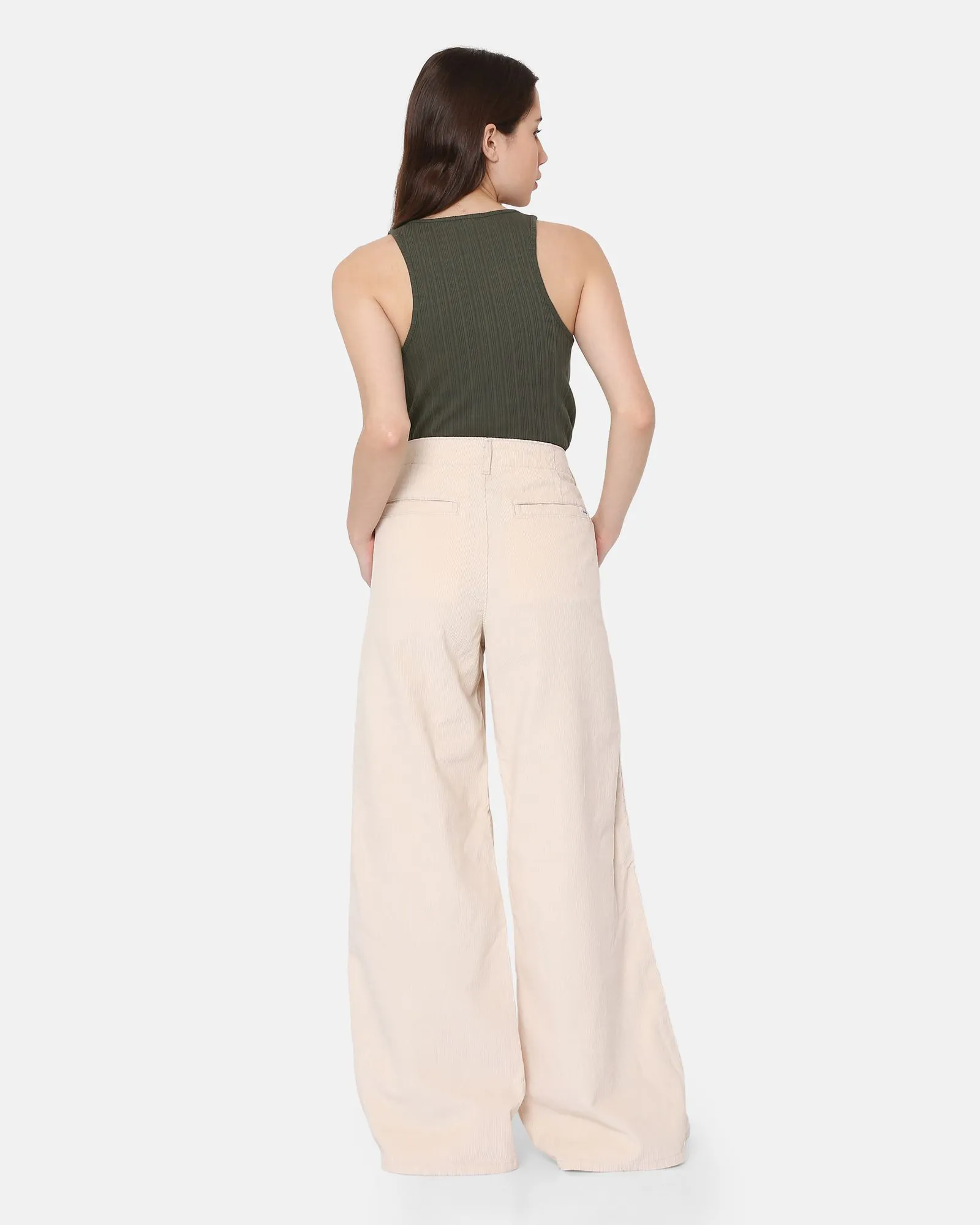 XL Chino Trousers in White Swan